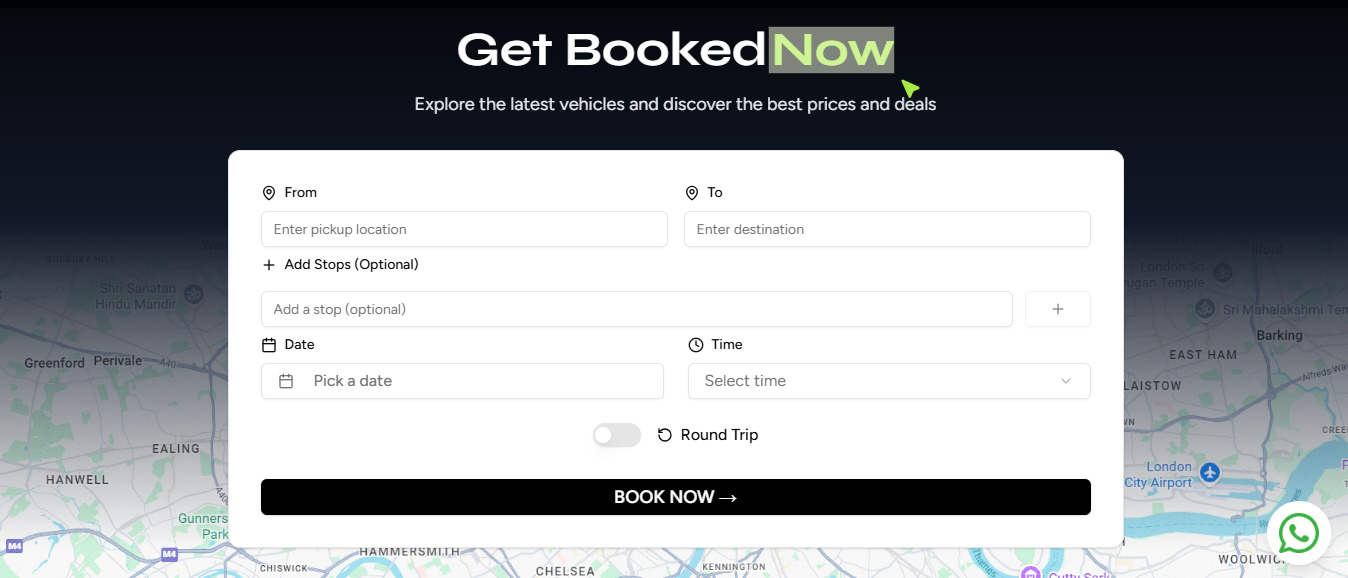 Luxury Chauffeur & Private Hire Booking Platform image 2